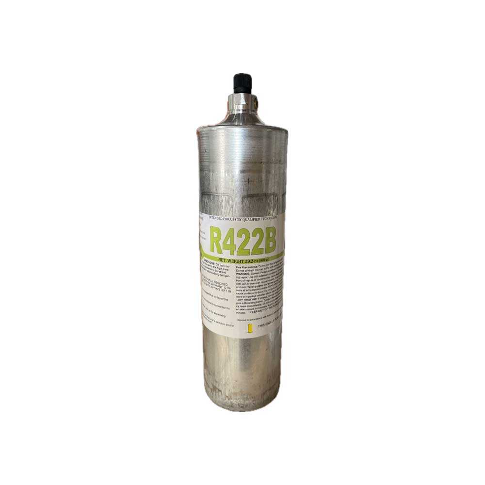 r422b-28oz R-422B Refrigerant Kit β 28.2 oz, Leak-Stop & UV Dye Included - Image 1
